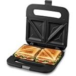 Electric Sandwich Maker with Non-Stick Plates