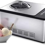 Ice Cream Maker Machine Automatic 2.1 Qt. with Built-In Compressor, LCD Digital Display