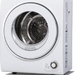 Portable Dryer 1.5 cu. ft., 850W Powerful Clothes Dryer with Stainless Steel Drum